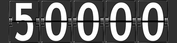50,000 registered users