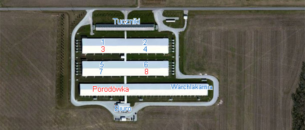 Ferma na 6000 loch w stanie Indiana, będąca częścią systemu złożonego z 15000 loch.