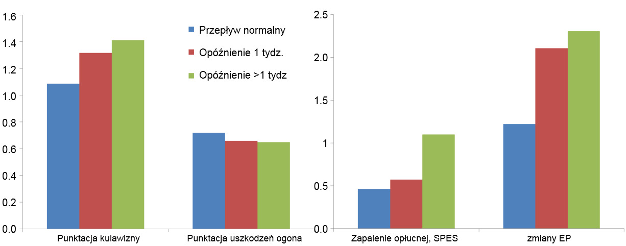 Prevalence of lesions in slaughterhouse for the 3 flows of animals described