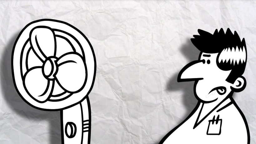 Fighting the heatwave...