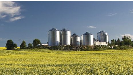 Fot. 2.Zakład przetw&oacute;rstwa pasz w Ameryce P&oacute;łnocnej. Źr&oacute;dło ANACAN.
