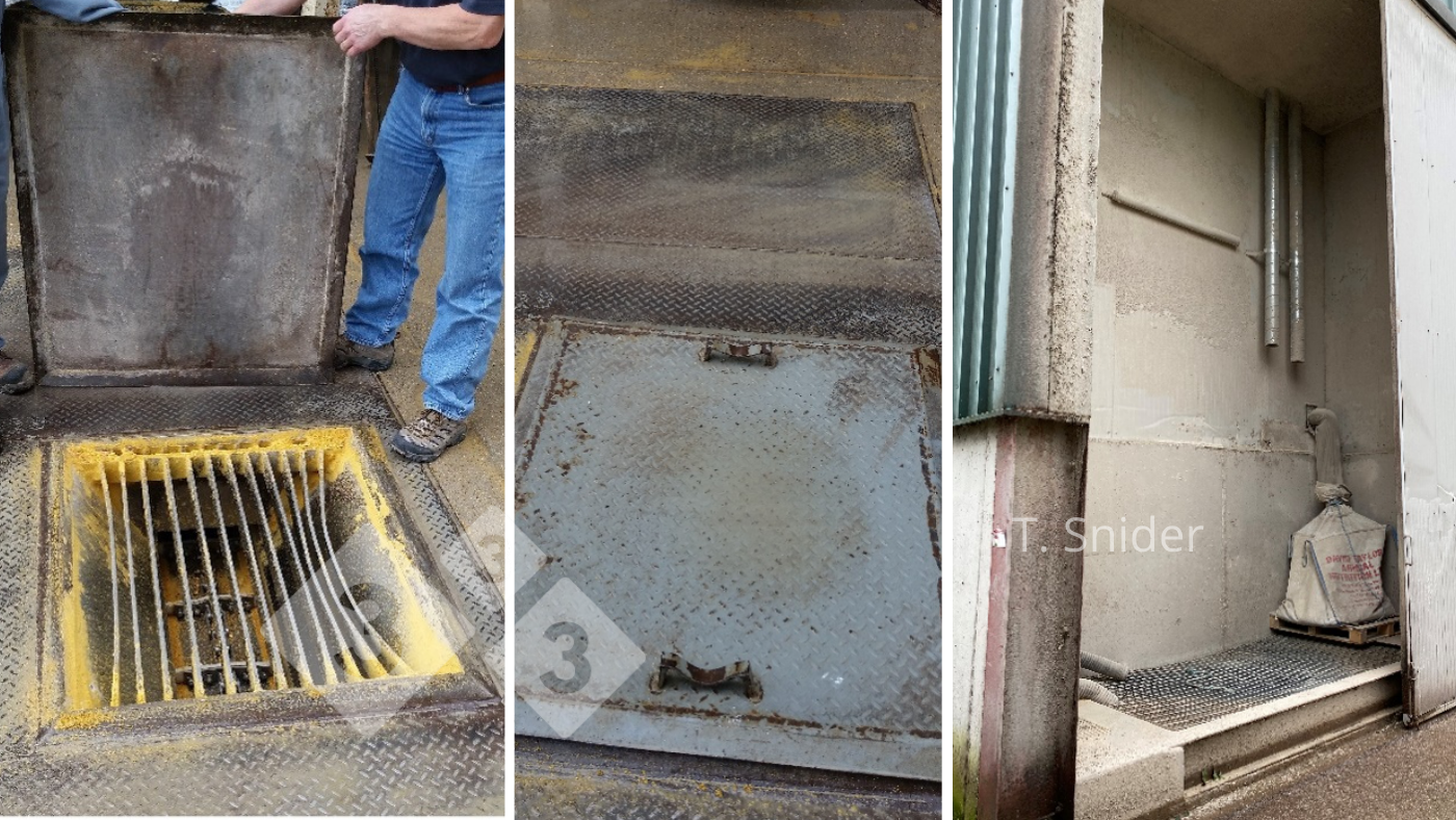 <p>Fot. 3. Przykłady system&oacute;w, kt&oacute;re chronią miejsca pobierania składnik&oacute;w przed zanieczyszczeniem, gdy nie są używane. Ameryka P&oacute;łnocna i Europa.</p>
