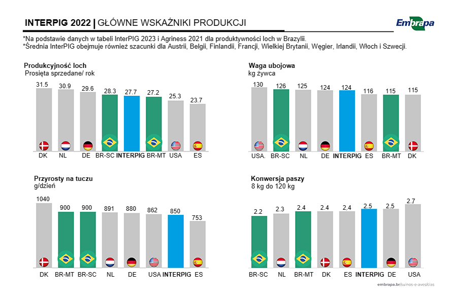 Główne wskaźniki produkcji