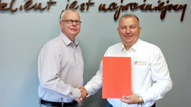 Links: Dr. Thomas Müller, PIC -rechts: Sylwester Woźniecki, HAGRIC.