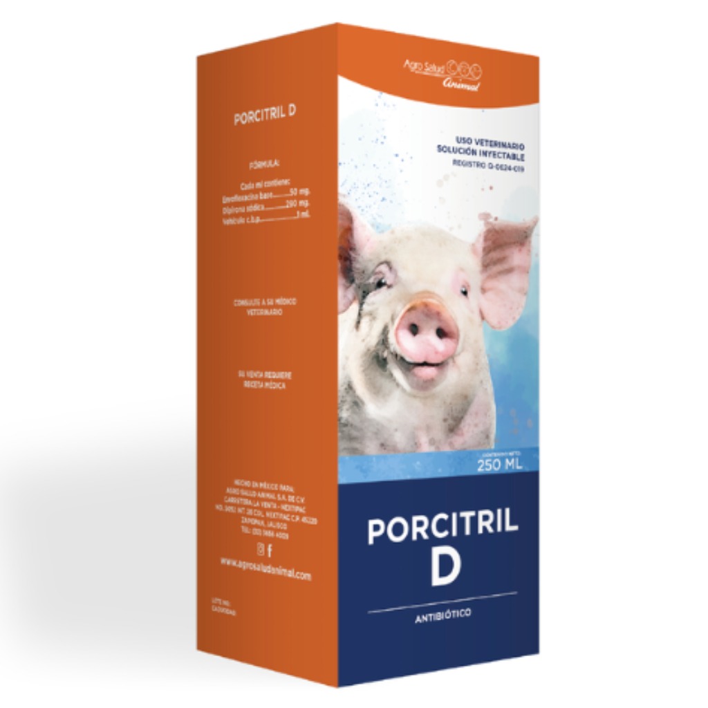 Antimicrobiano - Antipirético - Analgésico: Porcitril D