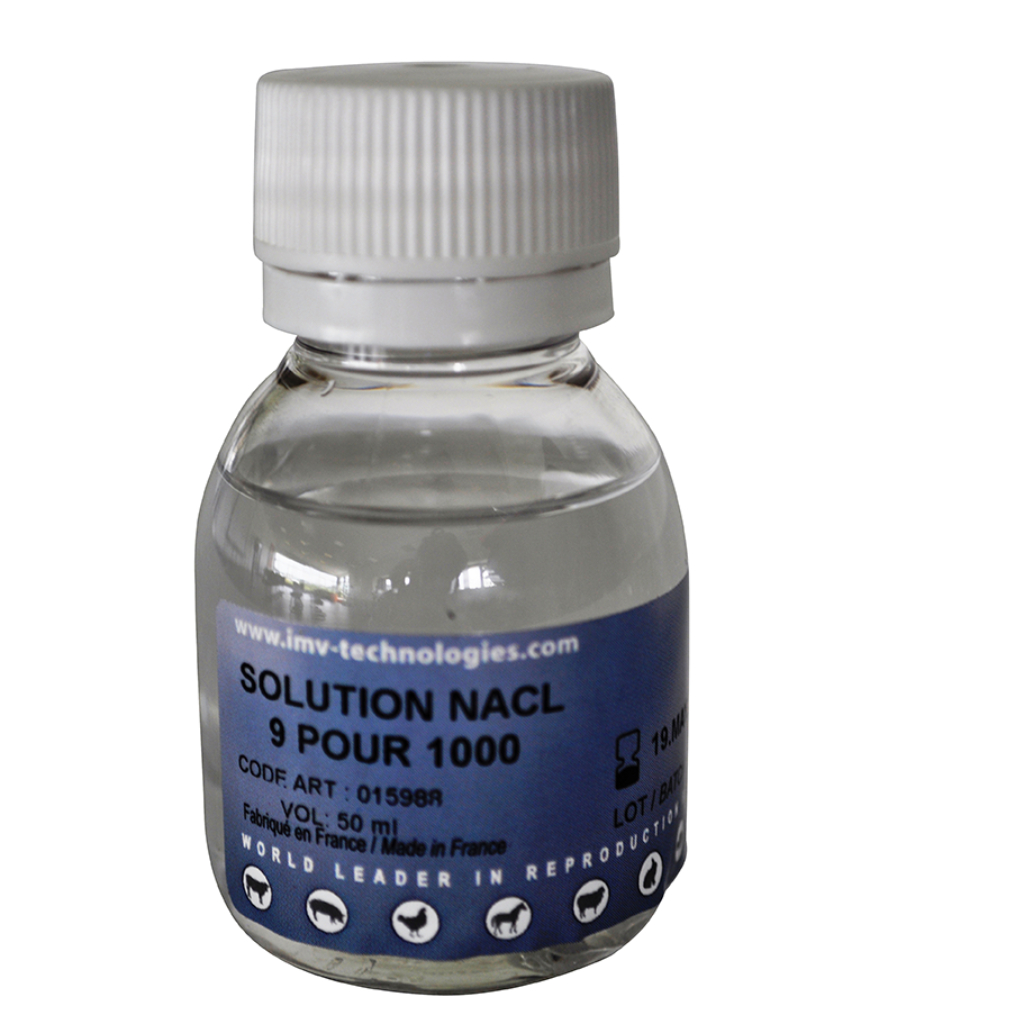 9‰ NaCl Solution – Saline Solution for Laboratory Use
